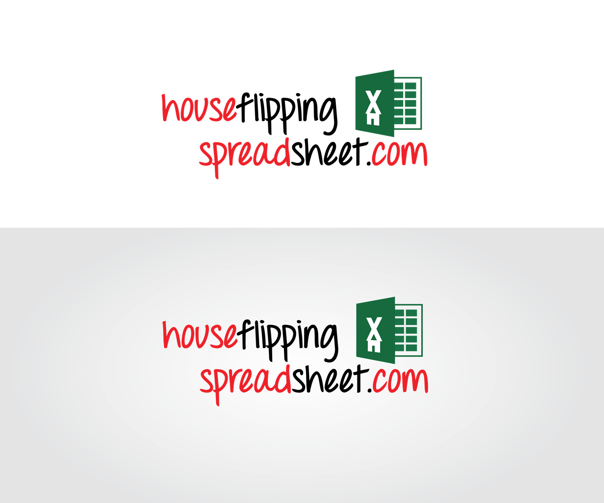 Logo Design by jaduger for Houseflippingspreadsheet.com | Design #4021991
