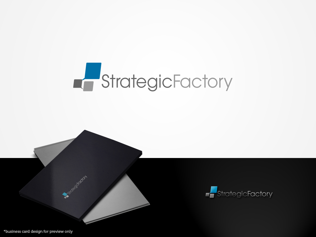 Logo Design by ArtSamurai for Strategic Factory | Design #4025172