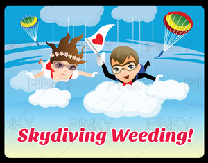 Wilkin Wedding Weekend | Illustration Design by Pinky 