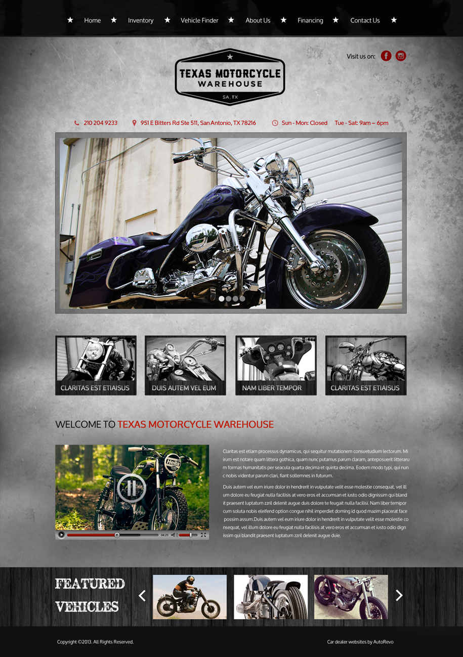 Web Design par Infinity Pix pour AutoRevo | Design #4153475