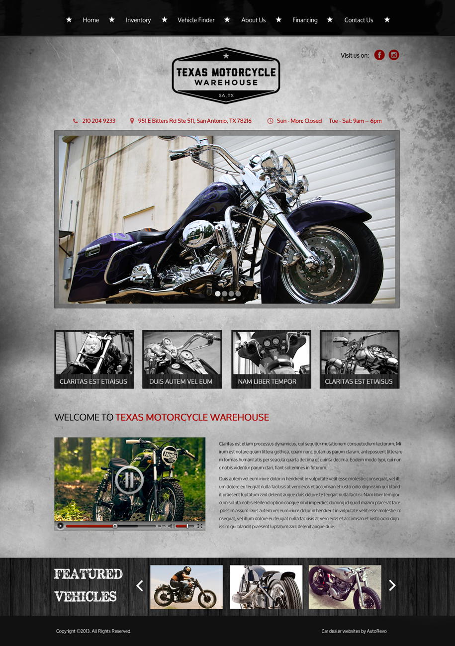 Web Design par Infinity Pix pour AutoRevo | Design #4153478