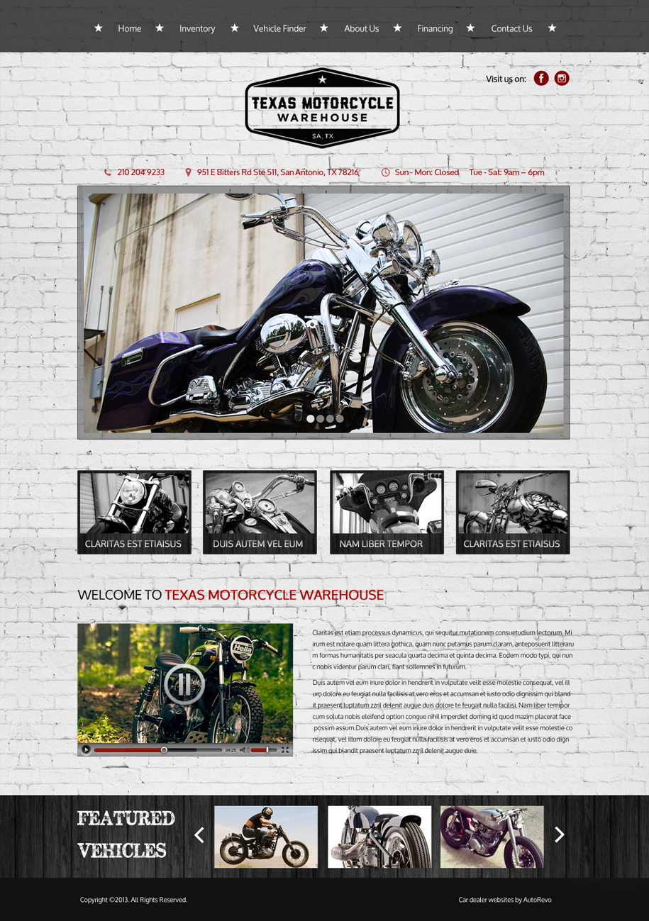Web Design by Infinity Pix for AutoRevo | Design #4153494