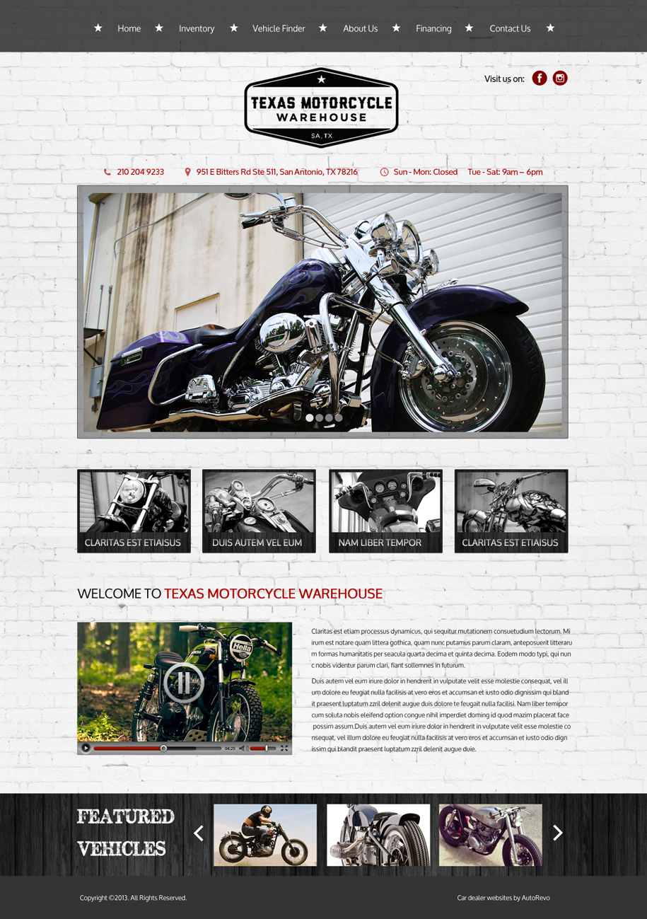 Web Design par Infinity Pix pour AutoRevo | Design #4153520