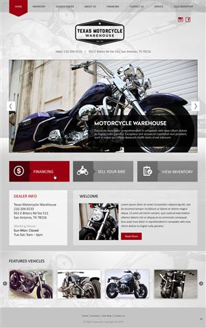 Web Design by pb for AutoRevo | Design #4161497