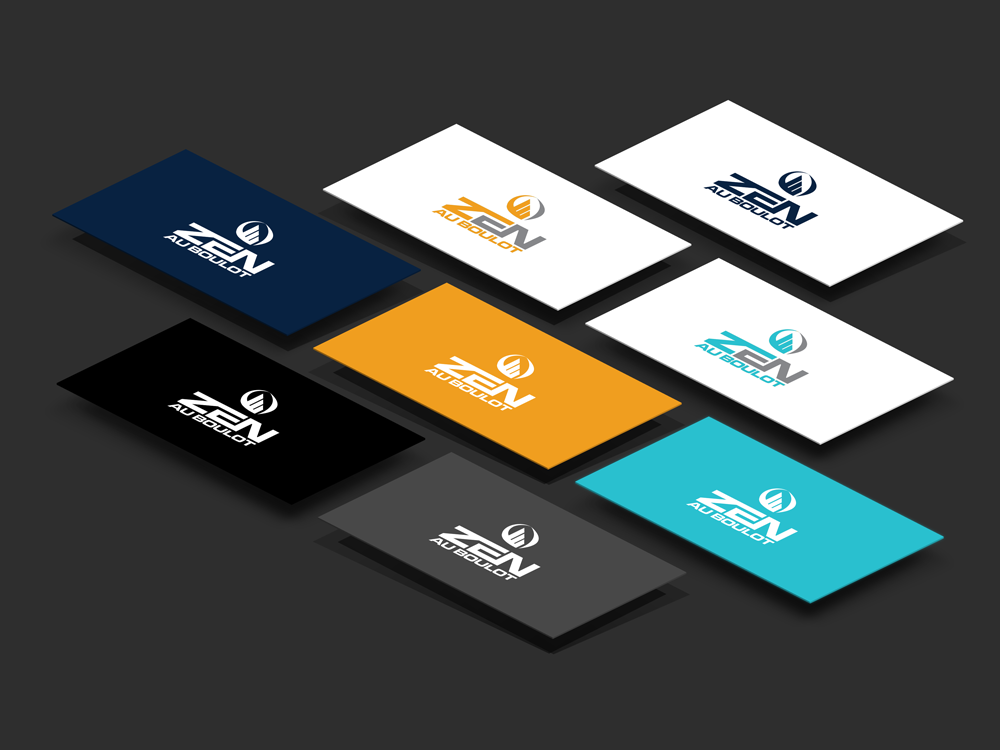 Logo Design by Bluesjay Art for Zen au boulot | Design #4067346