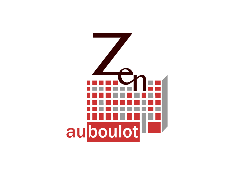 Logo Design by crockz for Zen au boulot | Design #4080933