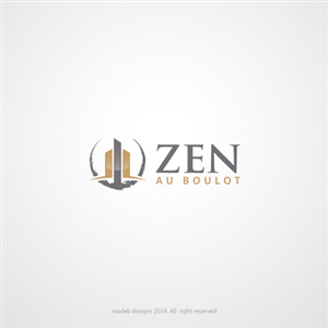 Logo-Design von madeli für Zen au boulot | Design: #4039050