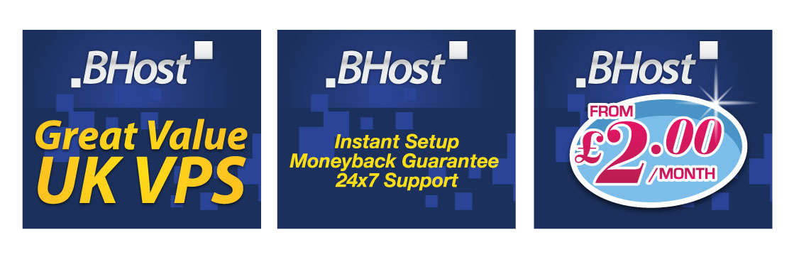 Diseño De Banner Publicitario por Priyo Subarkah para BHost Limited | Diseño #1102340