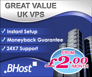 Diseño De Banner Publicitario por DesignXyz para BHost Limited | Diseño: #1109896