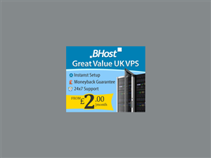 Diseño De Banner Publicitario por yadunath para BHost Limited | Diseño: #1102591