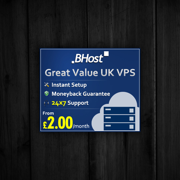 Diseño De Banner Publicitario por Web Skippers para BHost Limited | Diseño #1107450