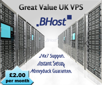 Diseño De Banner Publicitario por Sam para BHost Limited | Diseño #1106148