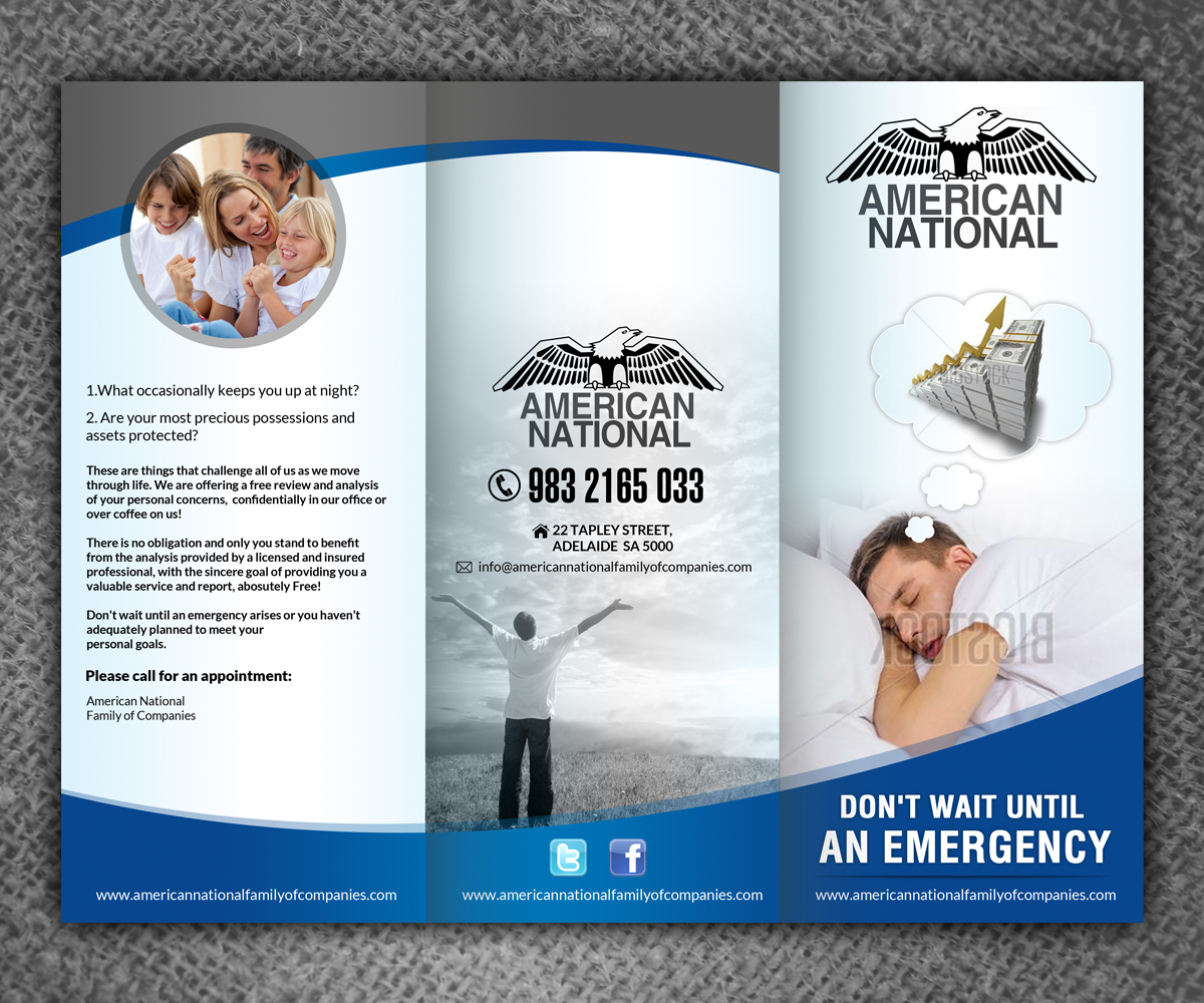 Flyer Design by ESolz Technologies for American National | Design #4033290