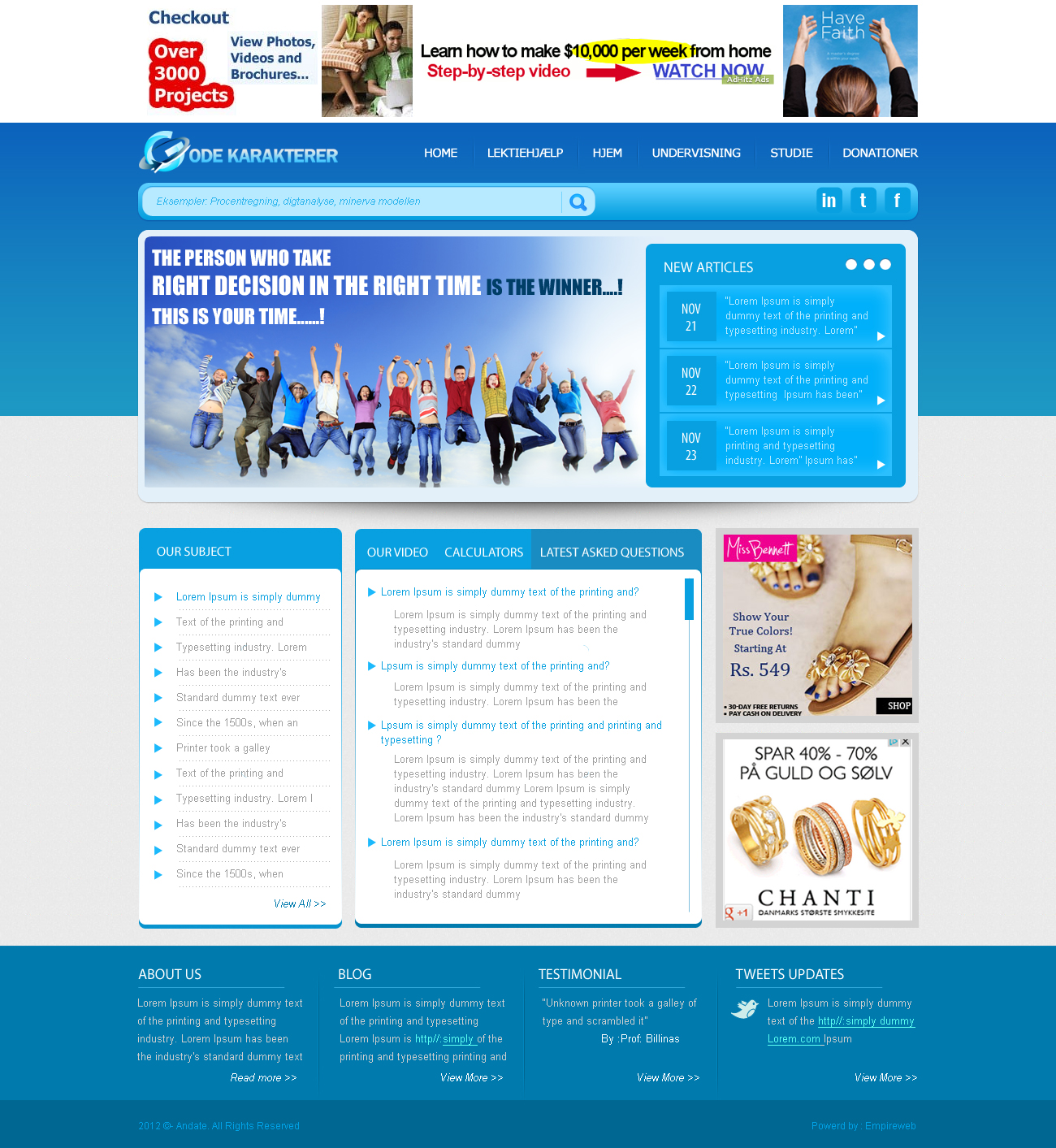 Web Design by webrace for this project | Design #1119603