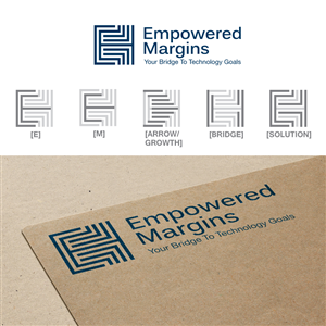 Logo Design by moon Design for Empowered Margins, Inc. | Design: #4032647