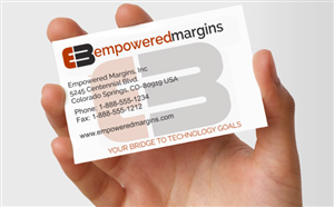 Logo Design by DollFace for Empowered Margins, Inc. | Design: #4063481