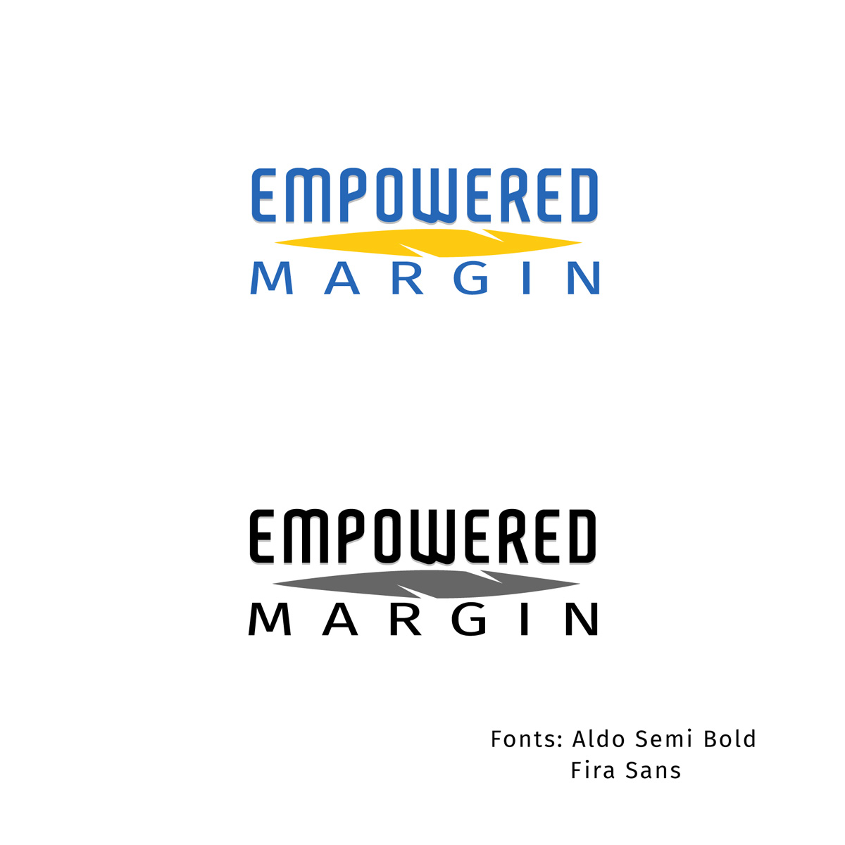 Logo Design by Venus L. Penaflor for Empowered Margins, Inc. | Design #4027136