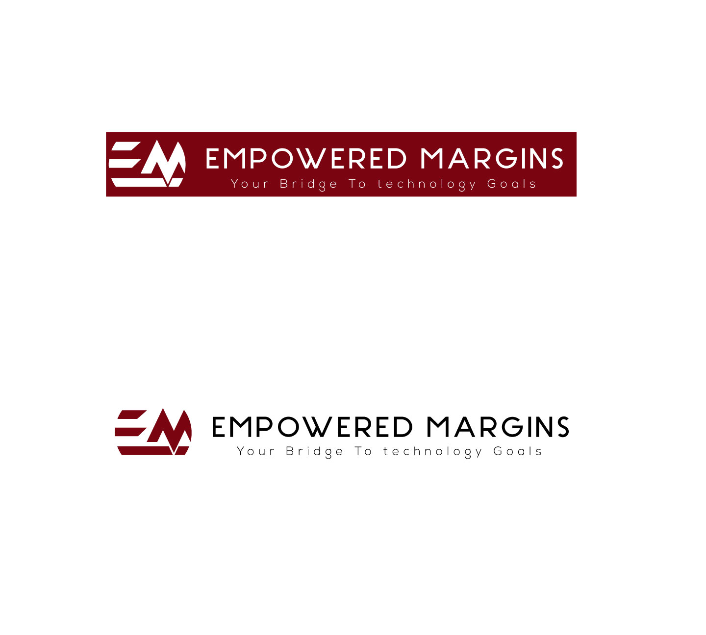 Logo Design by Gentle Spring Rain for Empowered Margins, Inc. | Design #4035028