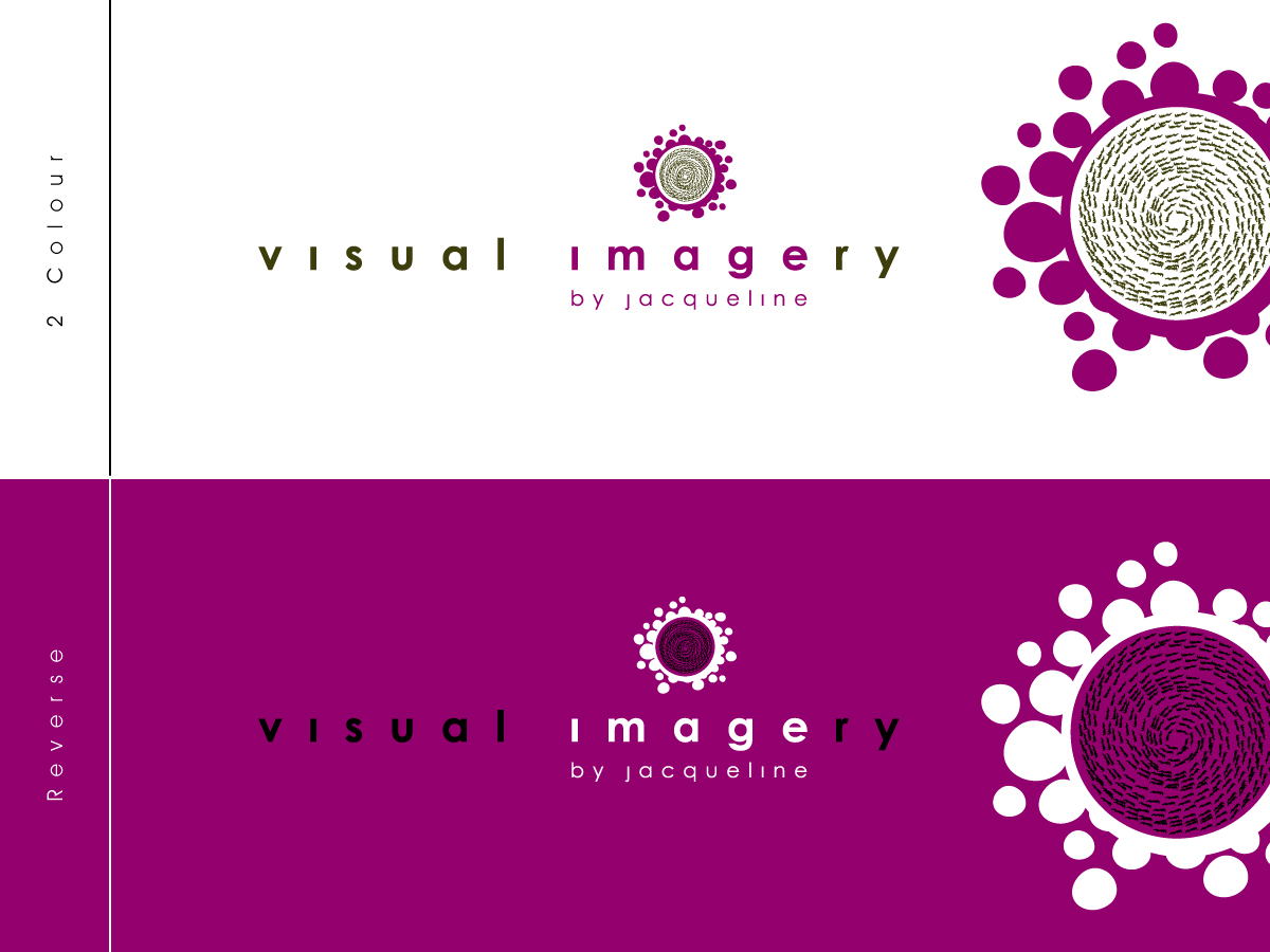 Logo Design by atom factory for Visual Imagery by Jacqueline | Design #146762