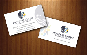 Business Card Design by Sbss for Images By Tomasz | Design: #1104612