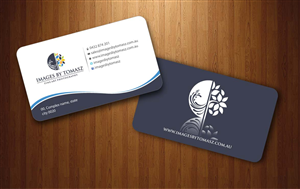 Business Card Design by Sbss for Images By Tomasz | Design: #1104621