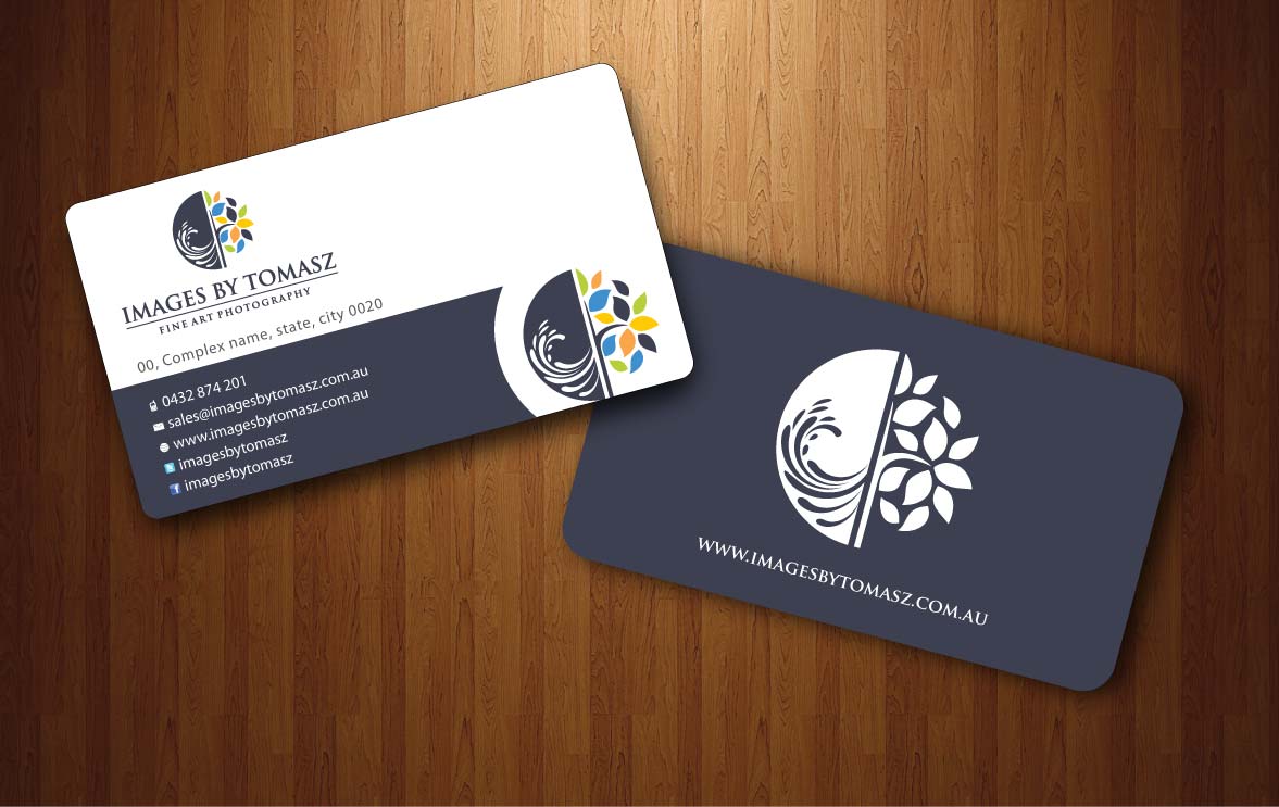 Business Card Design by Sbss for Images By Tomasz | Design #1104633