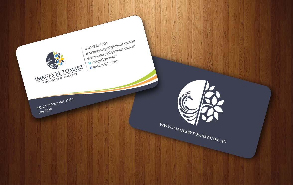 Business Card Design by Sbss for Images By Tomasz | Design #1104636
