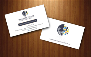 Business Card Design by Sbss for Images By Tomasz | Design: #1104640
