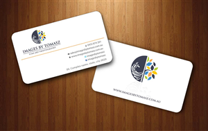 Business Card Design by Sbss for Images By Tomasz | Design: #1104647