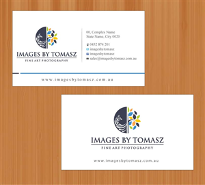 Diseño de Tarjeta de Presentación por Sbss para Images By Tomasz | Diseño: #1104666