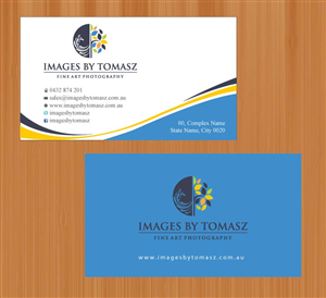 Diseño de Tarjeta de Presentación por Sbss para Images By Tomasz | Diseño: #1104668