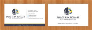 Business Card Design by Sbss for Images By Tomasz | Design: #1104674