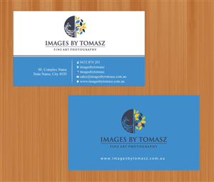 Business Card Design by Sbss for Images By Tomasz | Design: #1104676