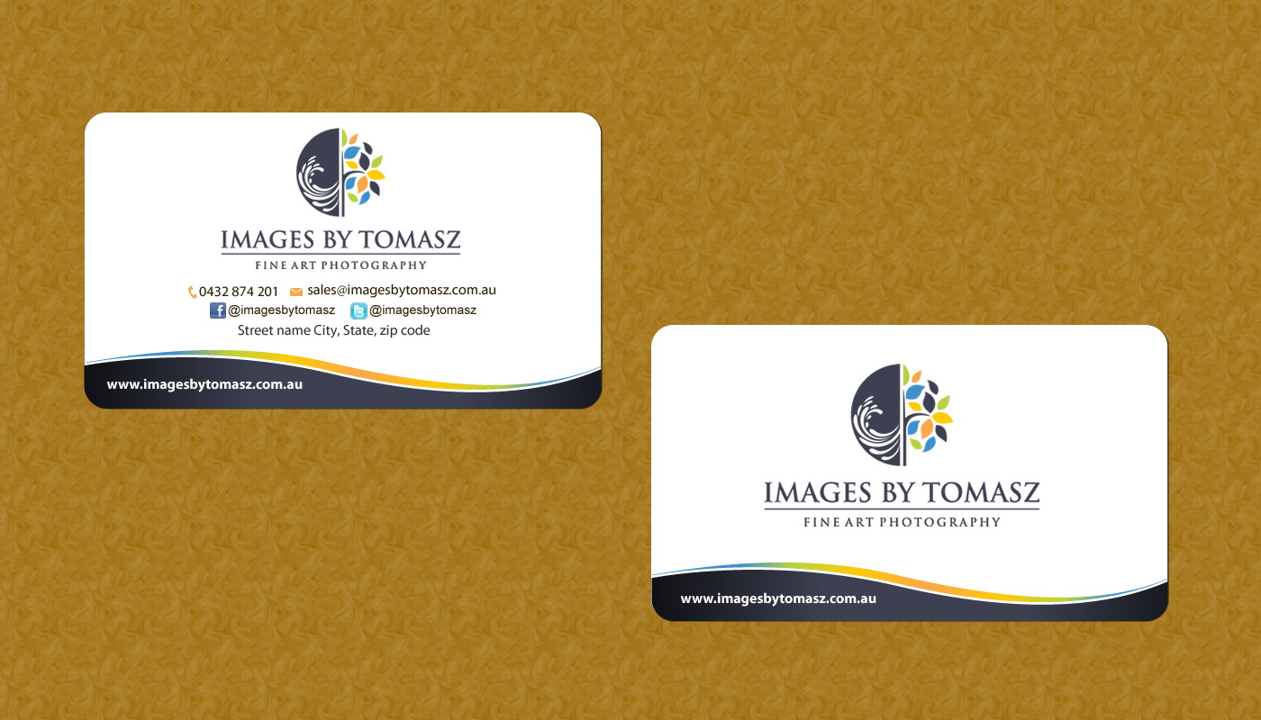 Diseño de Tarjeta de Presentación por Sbss para Images By Tomasz | Diseño #1104777