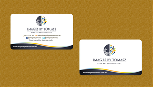 Business Card Design by Sbss for Images By Tomasz | Design: #1104777