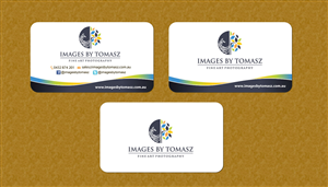 Business Card Design by Sbss for Images By Tomasz | Design: #1104780
