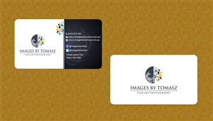 Business Card Design by Sbss for Images By Tomasz | Design: #1104784