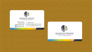Business Card Design by Sbss for Images By Tomasz | Design: #1104787