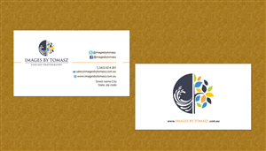 Business Card Design by Sbss for Images By Tomasz | Design: #1104791