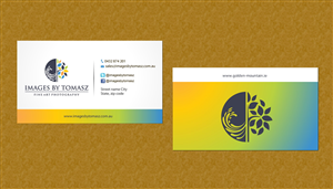 Business Card Design by Sbss for Images By Tomasz | Design: #1104796