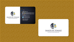 Business Card Design by Sbss for Images By Tomasz | Design: #1104799