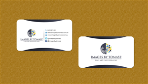 Business Card Design by Sbss for Images By Tomasz | Design: #1104801