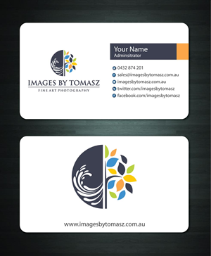 Business Card Design by Sbss for Images By Tomasz | Design: #1104815