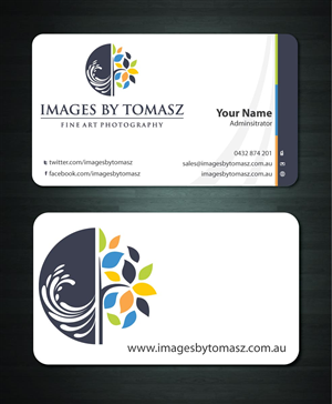 Business Card Design by Sbss for Images By Tomasz | Design: #1104839