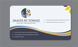 Business Card Design by Sbss for Images By Tomasz | Design: #1105044