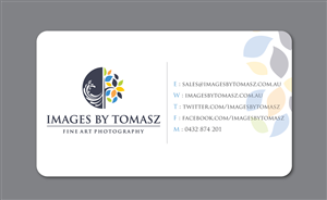 Business Card Design by Sbss for Images By Tomasz | Design: #1105051