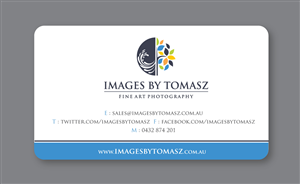 Business Card Design by Sbss for Images By Tomasz | Design: #1105053
