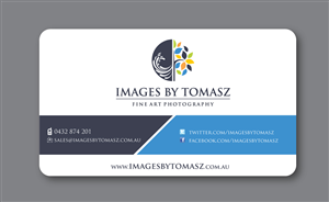 Business Card Design by Sbss for Images By Tomasz | Design: #1105055