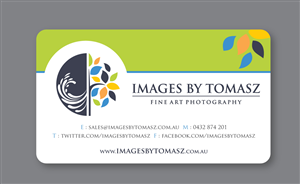 Business Card Design by Sbss for Images By Tomasz | Design: #1105057