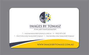 Business Card Design by Sbss for Images By Tomasz | Design: #1105058